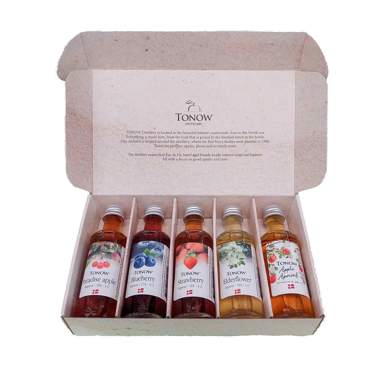 TONOW Liqueur Gift Box 5pcs 4cl